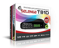 SELENGA T81D (3266) - Цифровая ТВ приставка (ресивер) (HD, DVB-T/Т2, DVB-C, Wi-Fi) с функцией HD-плеера