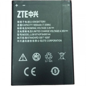 АКБ (батарея, аккумулятор) оригинальная ZTE Li3818T43P3h695144 1850mah для ZTE Blade G Lux V830W - фото 1 - id-p82682909