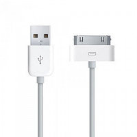 USB дата-кабель для Apple iPhone 2G, iPhone 3G, iPhone 3GS, iPhone 4, iPhone 4S, iPod, iPad, iPad 2