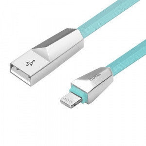 USB дата-кабель HOCO X4 Blue Lightning для Apple iPhone 5, iPhone 5C, iPhone 5s, iPhone 6, iPhone 6s, iPhone 6