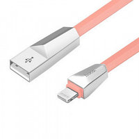 USB дата-кабель HOCO X4 Pink Lightning для Apple iPhone 5, iPhone 5C, iPhone 5s, iPhone 6, iPhone 6s, iPhone 6
