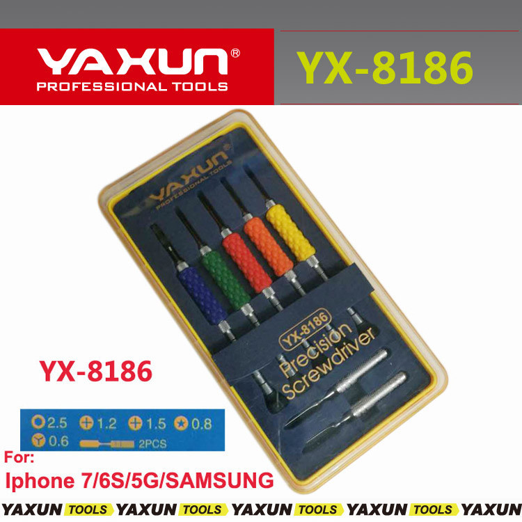 Набор отверток YA XUN YX-8186  (7 в 1)
