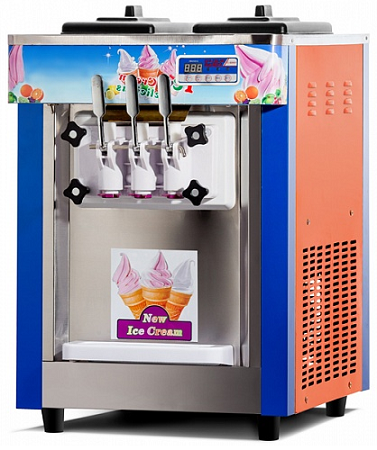 Фризер для мороженого HURAKAN HKN-BQ58P с помпой - фото 1 - id-p82667053