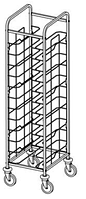 Тележка для подносов METALCARRELLI, 1472 U