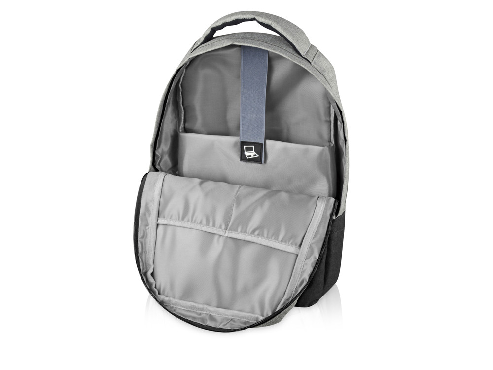 Рюкзак Fiji с отделением для ноутбука, серый/темно-серый (Cool gray 7C/432C) - фото 3 - id-p82690245