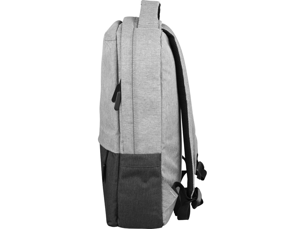 Рюкзак Fiji с отделением для ноутбука, серый/темно-серый (Cool gray 7C/432C) - фото 5 - id-p82690245
