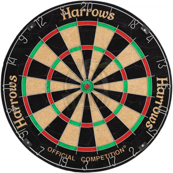 Дартс Harrows Official Competition 18 дюймов (сизалевая мишень) (арт. 840HREA308)