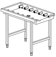 Стол выходной роликовый DIHR LC 96/1 для AX