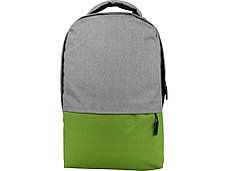Рюкзак Fiji с отделением для ноутбука, серый/зеленое яблоко, фото 2