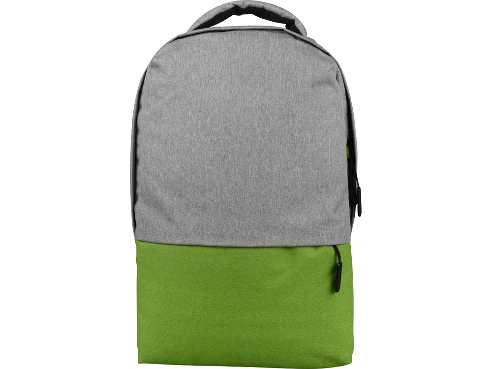 Рюкзак Fiji с отделением для ноутбука, серый/зеленое яблоко - фото 4 - id-p82690248