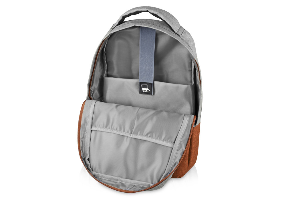 Рюкзак Fiji с отделением для ноутбука, серый/оранжевый - фото 3 - id-p82690249