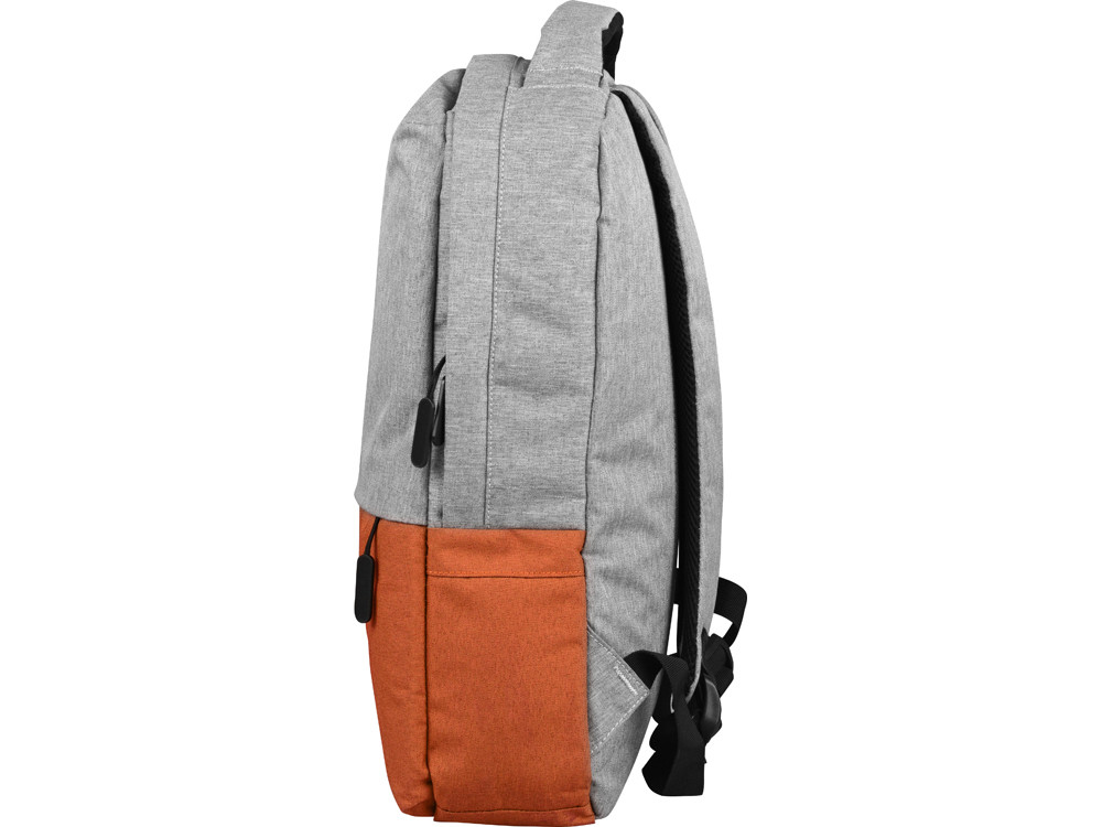 Рюкзак Fiji с отделением для ноутбука, серый/оранжевый - фото 5 - id-p82690249