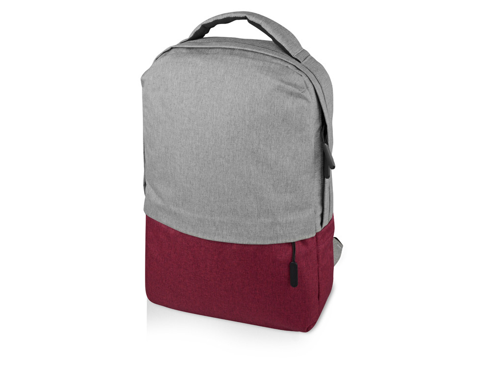 Рюкзак Fiji с отделением для ноутбука, серый/красный 207C - фото 1 - id-p82690246