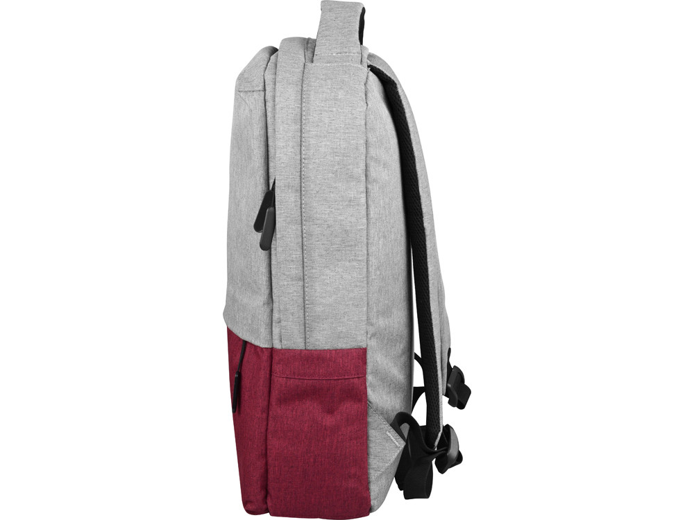 Рюкзак Fiji с отделением для ноутбука, серый/красный 207C - фото 5 - id-p82690246