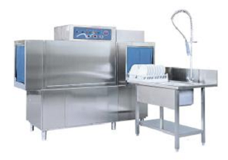 Машина посудомоечная конвейерная DIHR AX 310 LC +LC90/2+extra power, kit dosatori