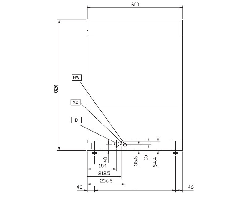 Машина посудомоечная фронтальная ELECTROLUX WT1WS, 400041 - фото 1 - id-p82678805