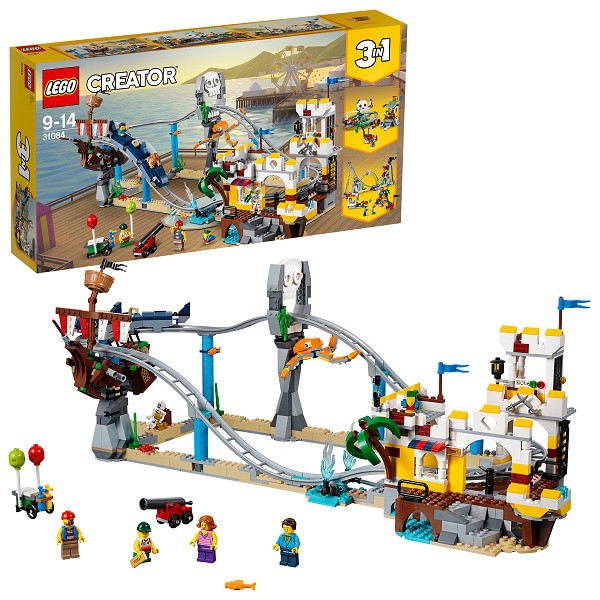 Конструктор Лего 31084 Аттракцион «Пиратские горки» Lego Creator 3-в-1