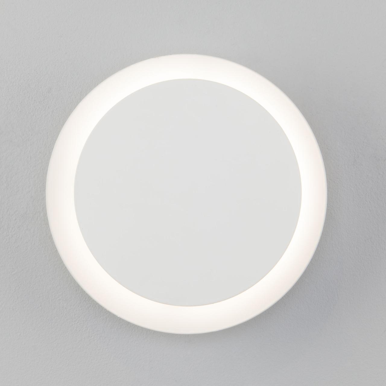 Светодиодный настенный светильник 40135/1 белый Figure Eurosvet - фото 4 - id-p82696164