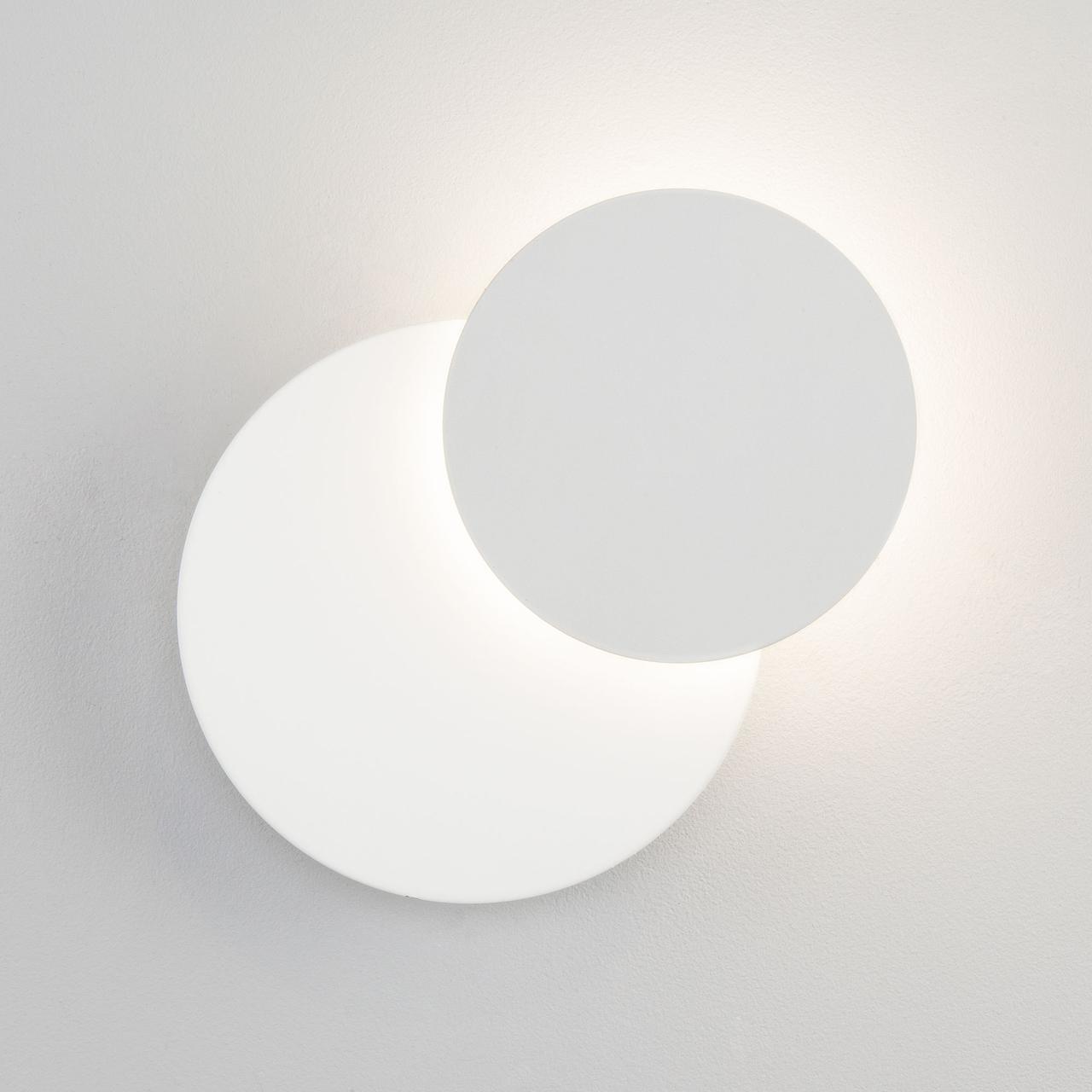 Светодиодный настенный светильник 40135/1 белый Figure Eurosvet