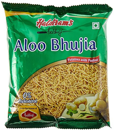 Сухие завтраки остро-соленая смесь "Aloo Bhujia", 150 гр