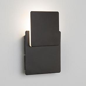 Светодиодный настенный светильник 40136/1 черный Screw Eurosvet, фото 2