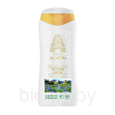 Гель для душа "Magic Alatai" "Луговые цветы", Компас здоровья, 250 мл, фото 2
