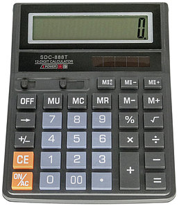 Электронный калькулятор       SDC-888 T