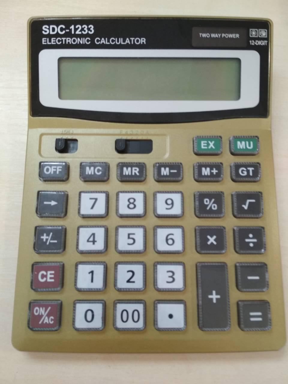 Электронный калькулятор       SDC-1233