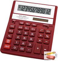 Калькулятор Citizen SDC-888XRD 12-разрядный, бордовый