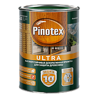 Состав защитный, декоративный для древесины (пропитка) "Pinotex Ultra" (бесцветная+цветная) 1л.