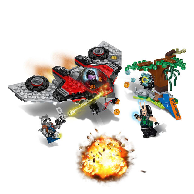 Конструктор Bela 10743 Supreme Hero Нападение Тазерфейса (аналог Lego Marvel Super Heroes 76079) 212 деталей - фото 2 - id-p82756944