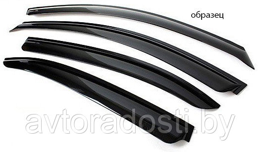 Ветровики для Opel Antara (06-) 5D / Опель Антара - фото 1 - id-p75796267