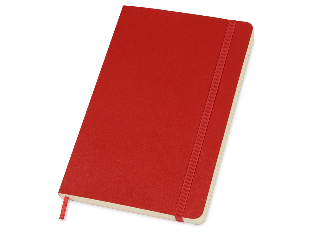 Записная книжка Moleskine Classic Soft (в линейку), Large (13х21см), красный - фото 1 - id-p82768832