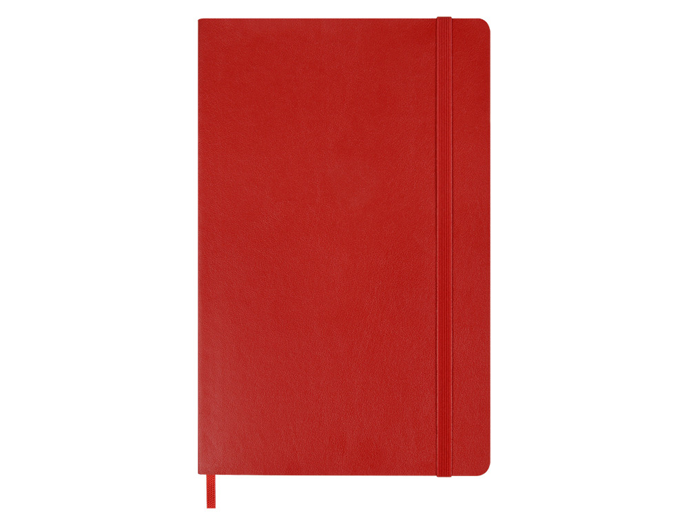 Записная книжка Moleskine Classic Soft (в линейку), Large (13х21см), красный - фото 4 - id-p82768832