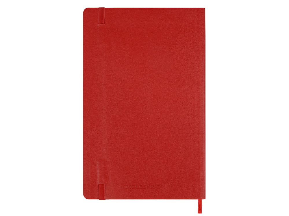 Записная книжка Moleskine Classic Soft (в линейку), Large (13х21см), красный - фото 5 - id-p82768832