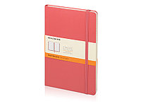 Записная книжка Moleskine Classic (в линейку) в твердой обложке, Large (13х21см), розовый