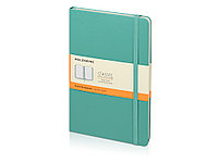 Записная книжка Moleskine Classic (в линейку) в твердой обложке, Large (13х21см), морская волна