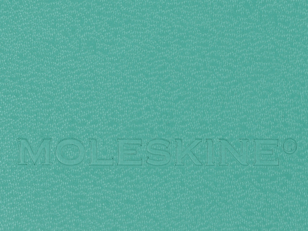 Записная книжка Moleskine Classic (в линейку) в твердой обложке, Large (13х21см), морская волна - фото 7 - id-p82768834