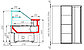 Холодильная витрина Сarboma Bavaria 2 GC110 SV 1,25-1 (ВХСр-1,25) с боковинами -5...+5, фото 3