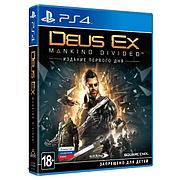 Deus Ex: Mankind Divided. Day One Edition PS4 (Русская версия)