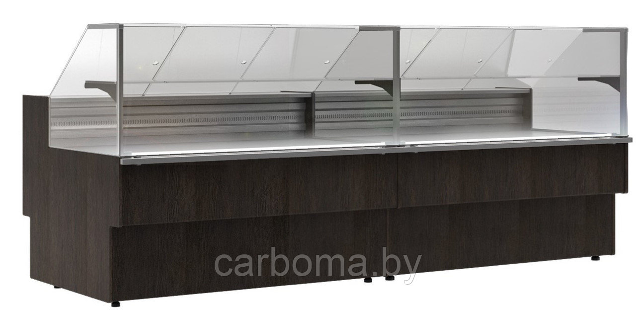 Холодильная витрина Сarboma Bavaria 2 GC110 VV 2,5-1 (ВХСр-2,5) (динамика, с боковинами) -5...+5 - фото 2 - id-p82785913