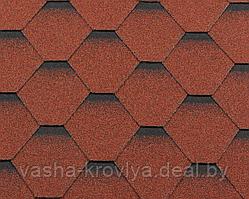 RoofShield Стандарт Премиум кирпично-красный с оттенением