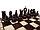 Шахматы ручной работы "Роял мини" 152 ,  27*27, Madon , Польша, фото 5