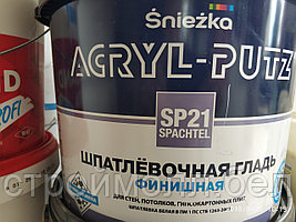ACRYL PUTZ SP21 SPACHTEL шпатлевочная гладь, 25кг