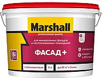 Краска фасадная «Marshall» фасад+ 2.5л., база А 9л.