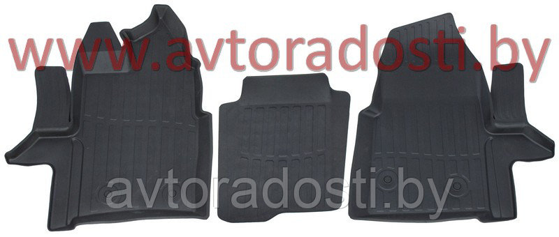 Коврики резиновые для Ford Transit Custom (2013-) / Форд Транзит Кастом (SRTK)
