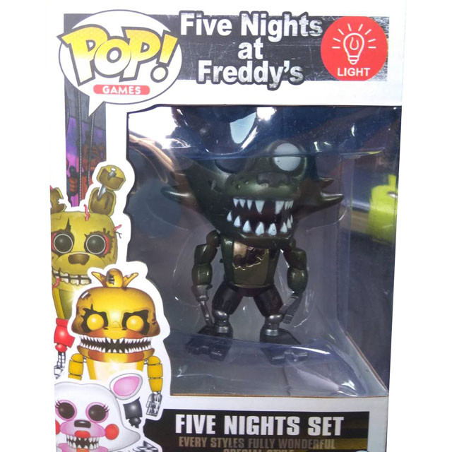 Фигурка Аниматроник Фокси Лис-Пират со светом Five Nights at Freddy s POP Games - фото 2 - id-p82863635