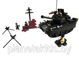 Конструктор Brick (Брик) 823 Танк с ракетой 466 деталей, аналог LEGO