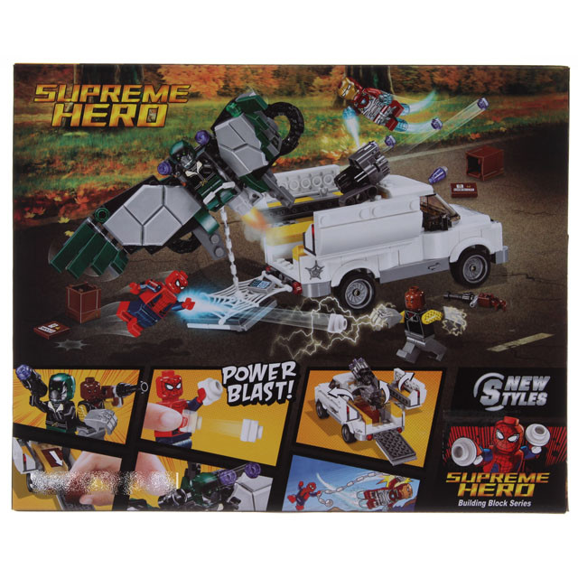 Конструктор Bela 10746 Supreme Hero Берегись Стервятника (аналог Lego Marvel Super Heroes 76083) 399 деталей - фото 8 - id-p82864230