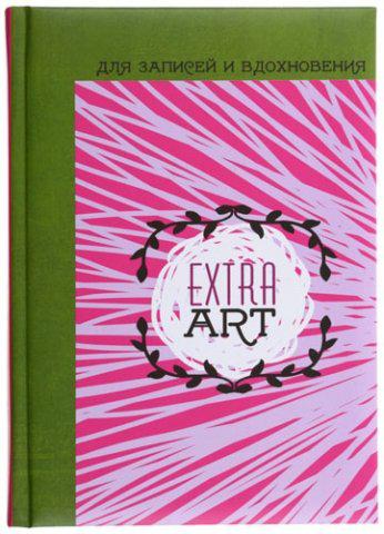 Книжка записная «ExtraArt. Для записей и вдохновения» 132*186 мм, 96 л., линия, «Время творчества» - фото 4 - id-p67492023